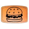 Faux Leather Engravable Patch - Curved Rectangle Thumbnail