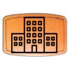 Faux Leather Engravable Patch - Curved Rectangle Thumbnail