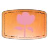 Faux Leather Engravable Patch - Curved Rectangle Thumbnail