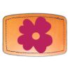 Faux Leather Engravable Patch - Curved Rectangle Thumbnail