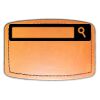Faux Leather Engravable Patch - Curved Rectangle Thumbnail