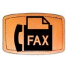 Faux Leather Engravable Patch - Curved Rectangle Thumbnail