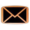 Faux Leather Engravable Patch - Curved Rectangle Thumbnail
