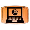 Faux Leather Engravable Patch - Curved Rectangle Thumbnail