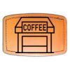 Faux Leather Engravable Patch - Curved Rectangle Thumbnail