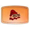 Faux Leather Engravable Patch - Curved Rectangle Thumbnail