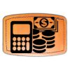 Faux Leather Engravable Patch - Curved Rectangle Thumbnail
