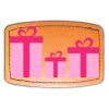 Faux Leather Engravable Patch - Curved Rectangle Thumbnail