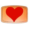 Faux Leather Engravable Patch - Curved Rectangle Thumbnail