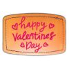 Faux Leather Engravable Patch - Curved Rectangle Thumbnail