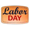 Faux Leather Engravable Patch - Curved Rectangle Thumbnail