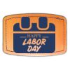 Faux Leather Engravable Patch - Curved Rectangle Thumbnail
