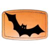Faux Leather Engravable Patch - Curved Rectangle Thumbnail