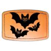 Faux Leather Engravable Patch - Curved Rectangle Thumbnail