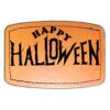Faux Leather Engravable Patch - Curved Rectangle Thumbnail