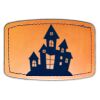 Faux Leather Engravable Patch - Curved Rectangle Thumbnail