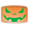 Faux Leather Engravable Patch - Curved Rectangle Thumbnail