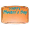 Faux Leather Engravable Patch - Curved Rectangle Thumbnail