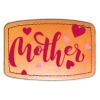 Faux Leather Engravable Patch - Curved Rectangle Thumbnail
