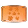 Faux Leather Engravable Patch - Curved Rectangle Thumbnail