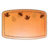 Faux Leather Engravable Patch - Curved Rectangle Thumbnail