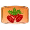 Faux Leather Engravable Patch - Curved Rectangle Thumbnail