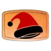 Faux Leather Engravable Patch - Curved Rectangle Thumbnail