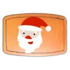 Faux Leather Engravable Patch - Curved Rectangle Thumbnail