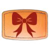 Faux Leather Engravable Patch - Curved Rectangle Thumbnail
