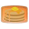 Faux Leather Engravable Patch - Curved Rectangle Thumbnail