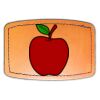 Faux Leather Engravable Patch - Curved Rectangle Thumbnail