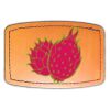 Faux Leather Engravable Patch - Curved Rectangle Thumbnail