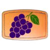 Faux Leather Engravable Patch - Curved Rectangle Thumbnail