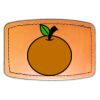 Faux Leather Engravable Patch - Curved Rectangle Thumbnail