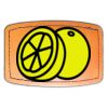 Faux Leather Engravable Patch - Curved Rectangle Thumbnail