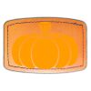 Faux Leather Engravable Patch - Curved Rectangle Thumbnail
