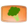Faux Leather Engravable Patch - Curved Rectangle Thumbnail