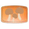 Faux Leather Engravable Patch - Curved Rectangle Thumbnail