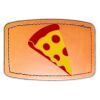 Faux Leather Engravable Patch - Curved Rectangle Thumbnail
