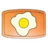 Faux Leather Engravable Patch - Curved Rectangle Thumbnail