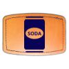 Faux Leather Engravable Patch - Curved Rectangle Thumbnail