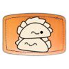 Faux Leather Engravable Patch - Curved Rectangle Thumbnail