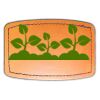 Faux Leather Engravable Patch - Curved Rectangle Thumbnail