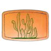 Faux Leather Engravable Patch - Curved Rectangle Thumbnail