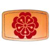 Faux Leather Engravable Patch - Curved Rectangle Thumbnail