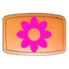 Faux Leather Engravable Patch - Curved Rectangle Thumbnail