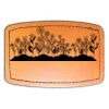 Faux Leather Engravable Patch - Curved Rectangle Thumbnail