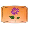 Faux Leather Engravable Patch - Curved Rectangle Thumbnail