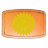 Faux Leather Engravable Patch - Curved Rectangle Thumbnail