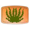 Faux Leather Engravable Patch - Curved Rectangle Thumbnail